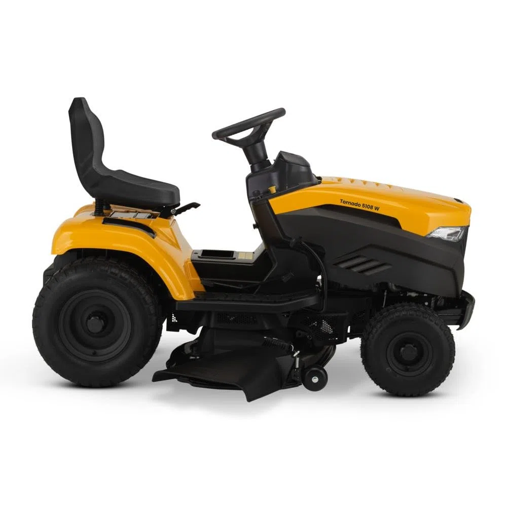 STIGA 5108 W Tornado Trattorino da Giardino, 586 cc, 108 cm – Scarico Laterale, Mulching – Prati fino a 6.500 m²