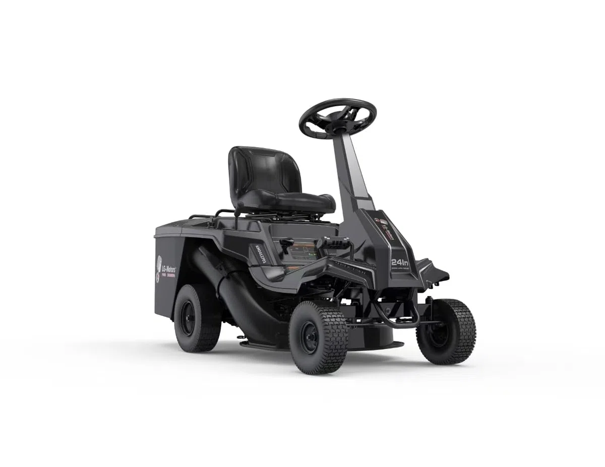 TRATTORE TRATTORINO RASAERBA TOSAERBA A SCOPPIO ACCENSIONE ELETTRONICA 4 TEMPI 8 CV 224 cc PER PRATO INGLESE