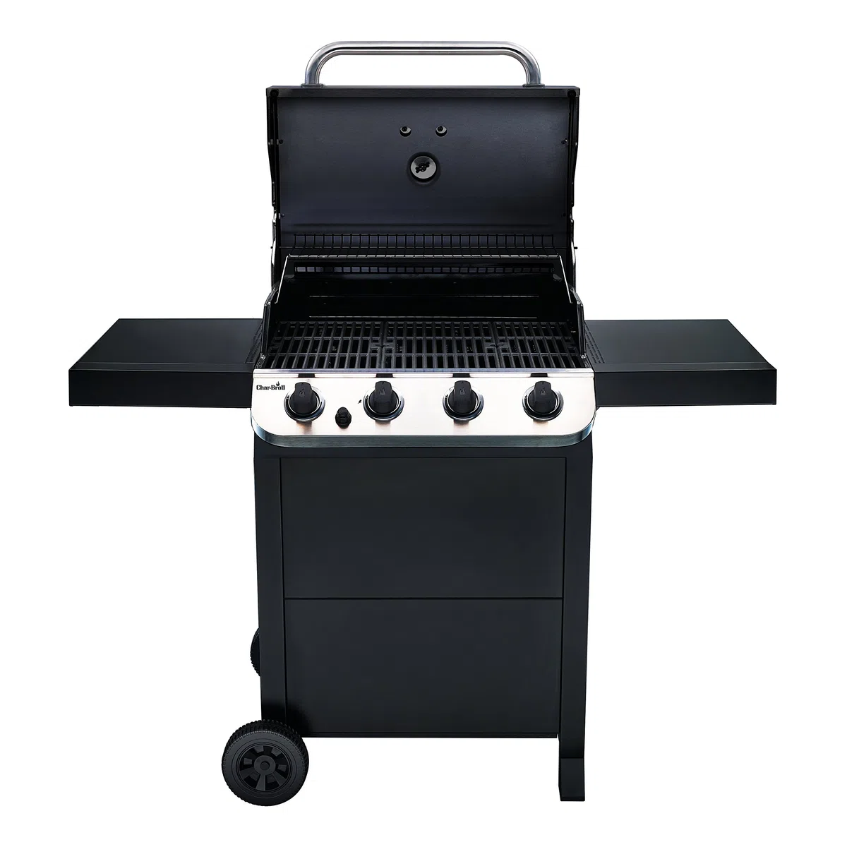 Char-Broil New Convective Series 410B - Grill Barbecue a Gas a 4 Fuochi, Finitura Nera.
