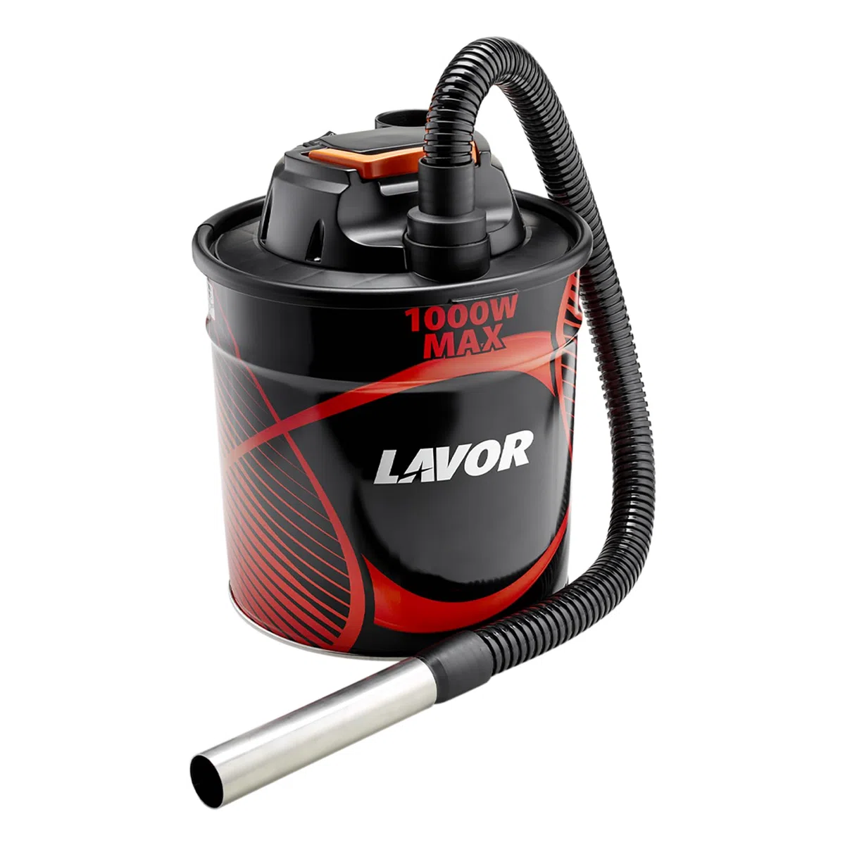 Lavor Aspiracenere ASHLEY 412 con funzione soffiante, regolatore di flusso, filtro HEPA lavabile e prefiltro polveri fini