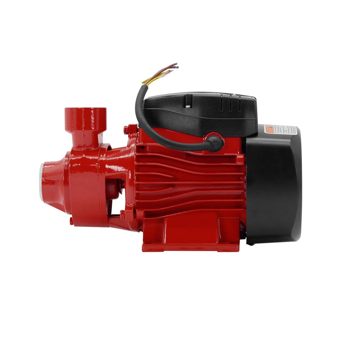 TigMig Pompa Centrifuga per Acque Chiare 370W (0.5 HP), Portata massima 2200 l/h, Prevalenza Max 36 metri, Altezza Max Aspirazione 9 metri, Protezione IP44, Elettropompa da Giardino, Modello TM_QB_60