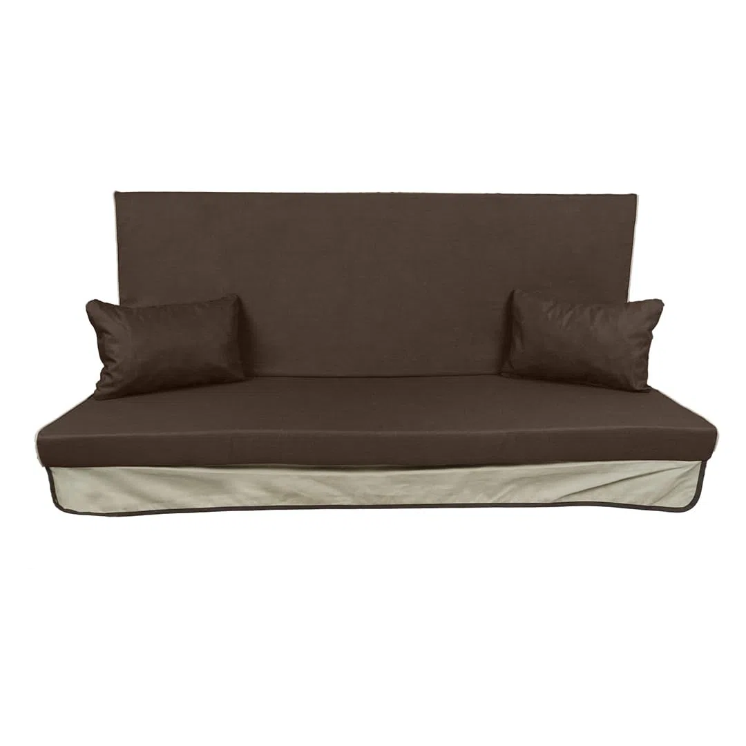 Il Tuo Artigiano Design Cuscino per Dondolo da Giardino Zanzibar - 160x116x8 cm - Cuscino Unico Sfoderabile - Made in Italy