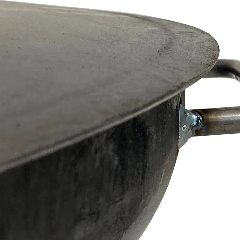 Coperchio per braciere FLINT 81 cm in Acciaio - Diametro: 81 cm - per Giardino e Terrazza - Copertura per la Ciotola del Fuoco