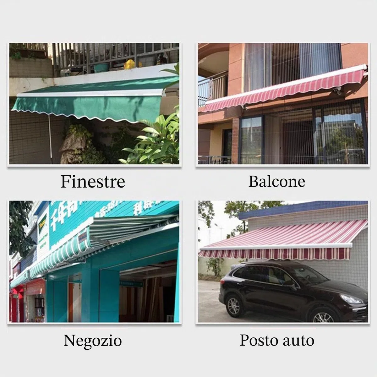 DAZULI Telo di Sostituzione per Tendalino Retrattile, 100% Telo Ombreggiante in Tela per Canapa, Telo di Copertura in Poliestere 280gsm per Tendalino da Giardino (Dimensioni: 8x6,5ft, Colore: Beige)