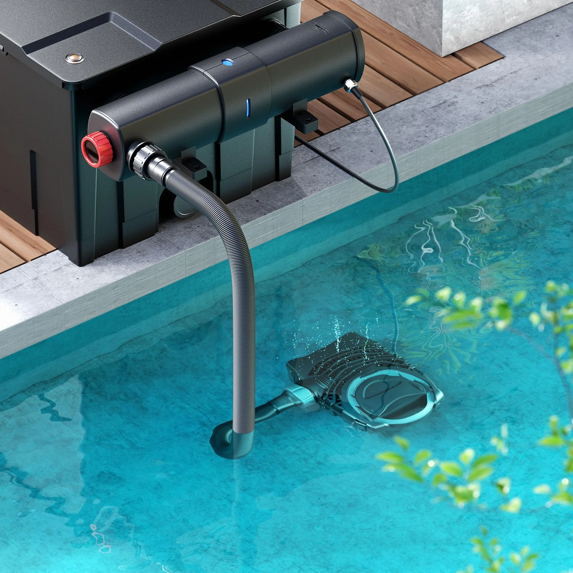 SunSun Pompa da laghetto NEO-8000 SuperECO 8000l/h 70W, per circolazione e filtrazione acqua