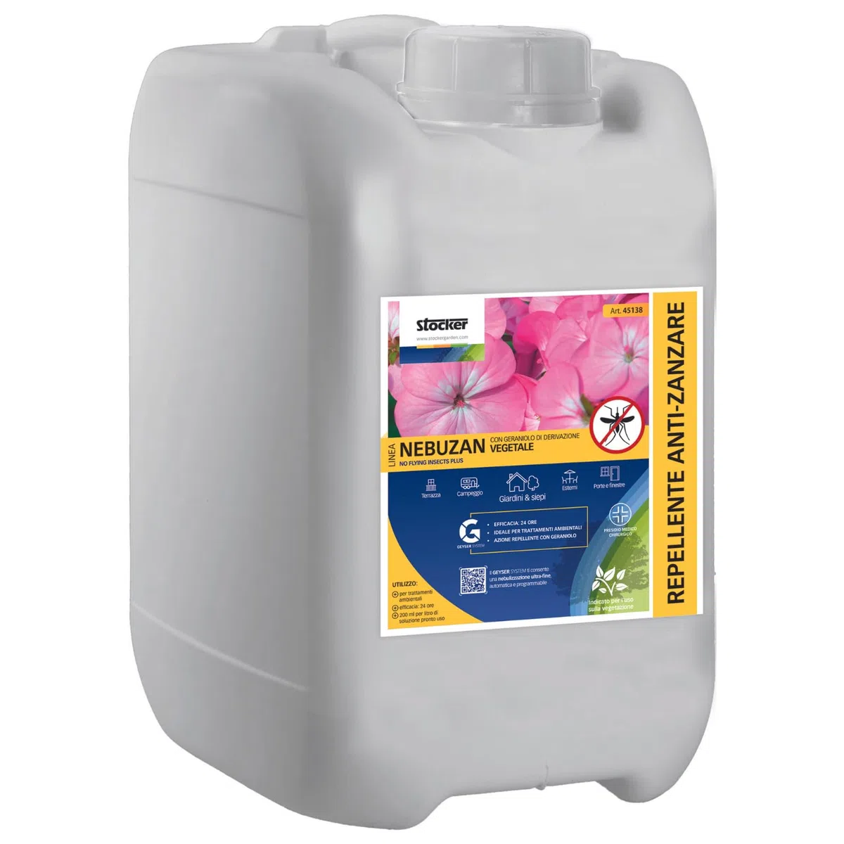 STOCKER - Nebuzan repellente anti-zanzare 5 L PMC