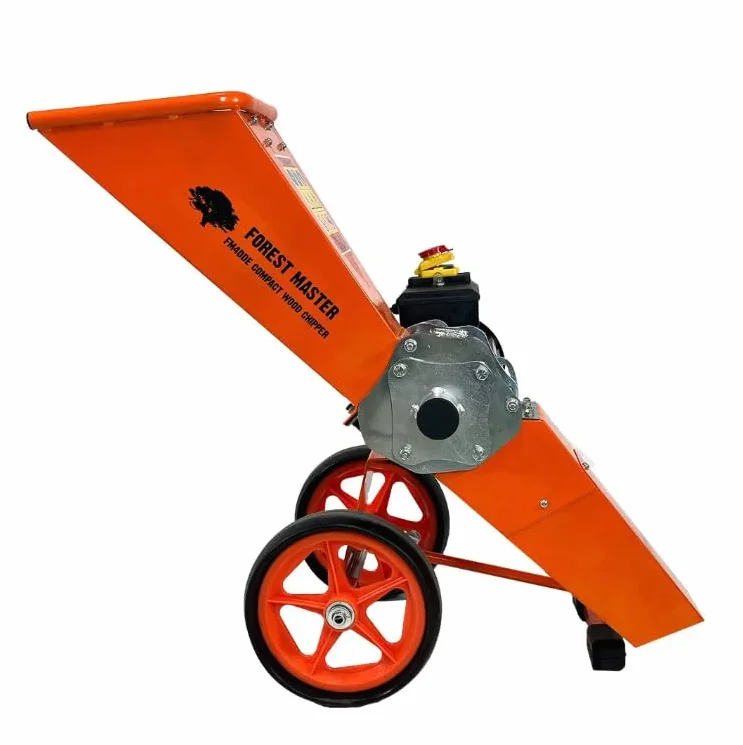 Forest Master FM4DDE-MUL Trituratore da giardino elettrico 4 CV trita rami 50 mm