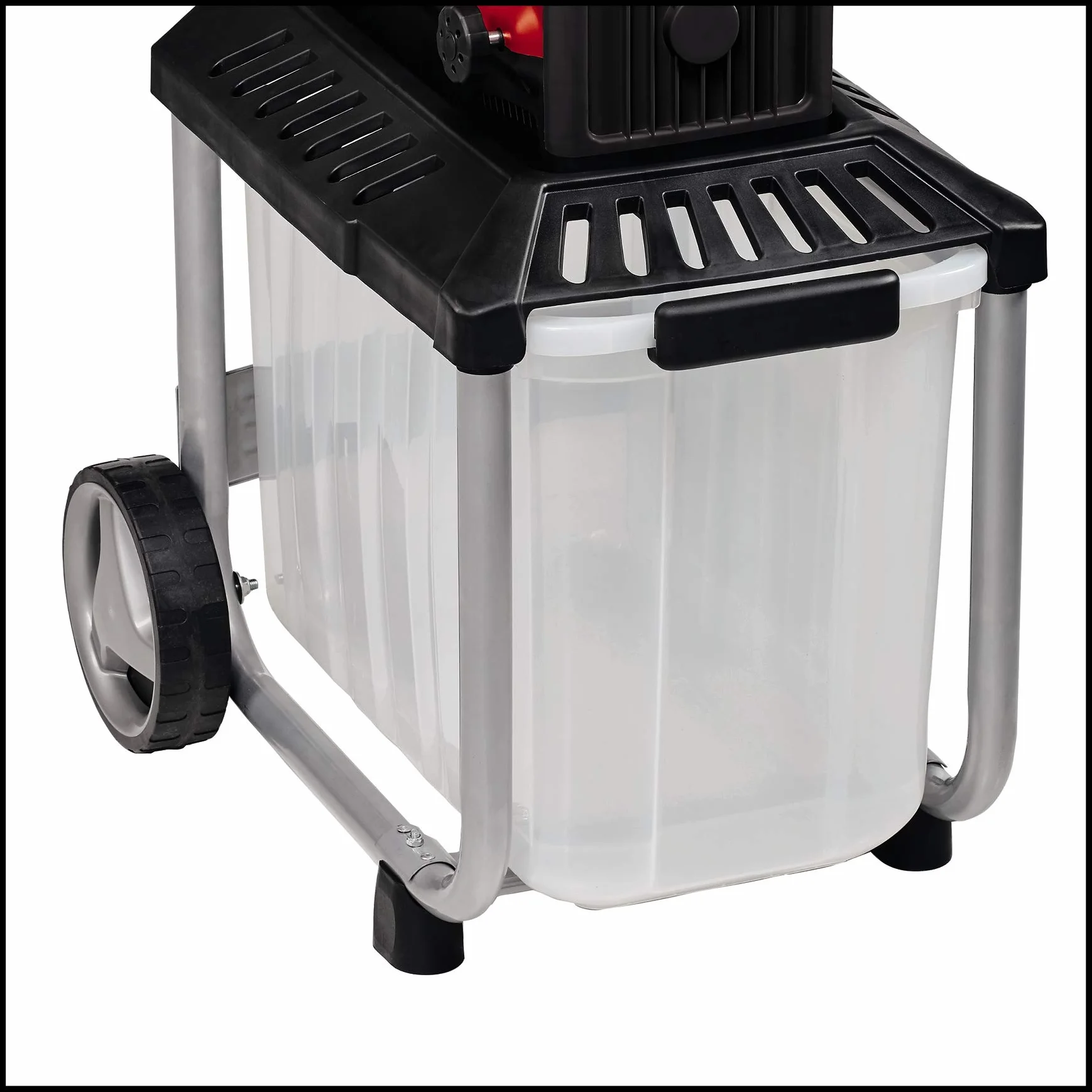 Einhell GC-RS 60 CB - Frantoio silenzioso per piante (2800 W, cilindro da taglio, vassoio da 60 L, interruttore di sicurezza integrato)
