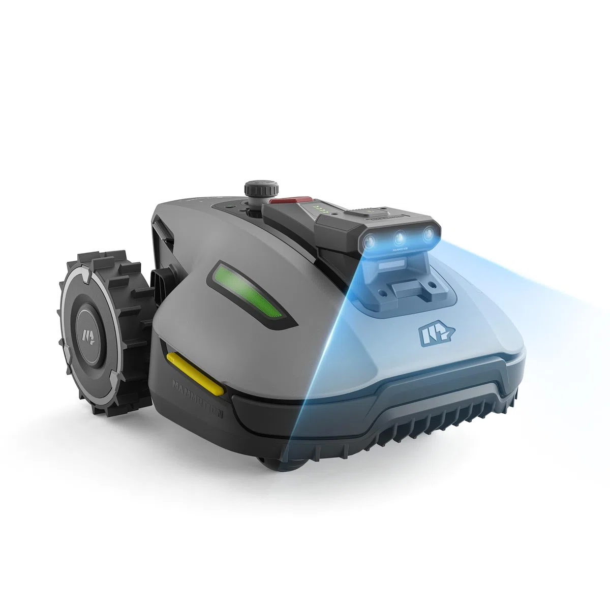 MAMMOTION YUKA mini 2 500 Robot Tagliaerba senza Cavo, Nessuna Perdita di Segnale, Senza RTK, Visione AI Tri-Cam, DropMow, Mappatura Auto Multi-zona
