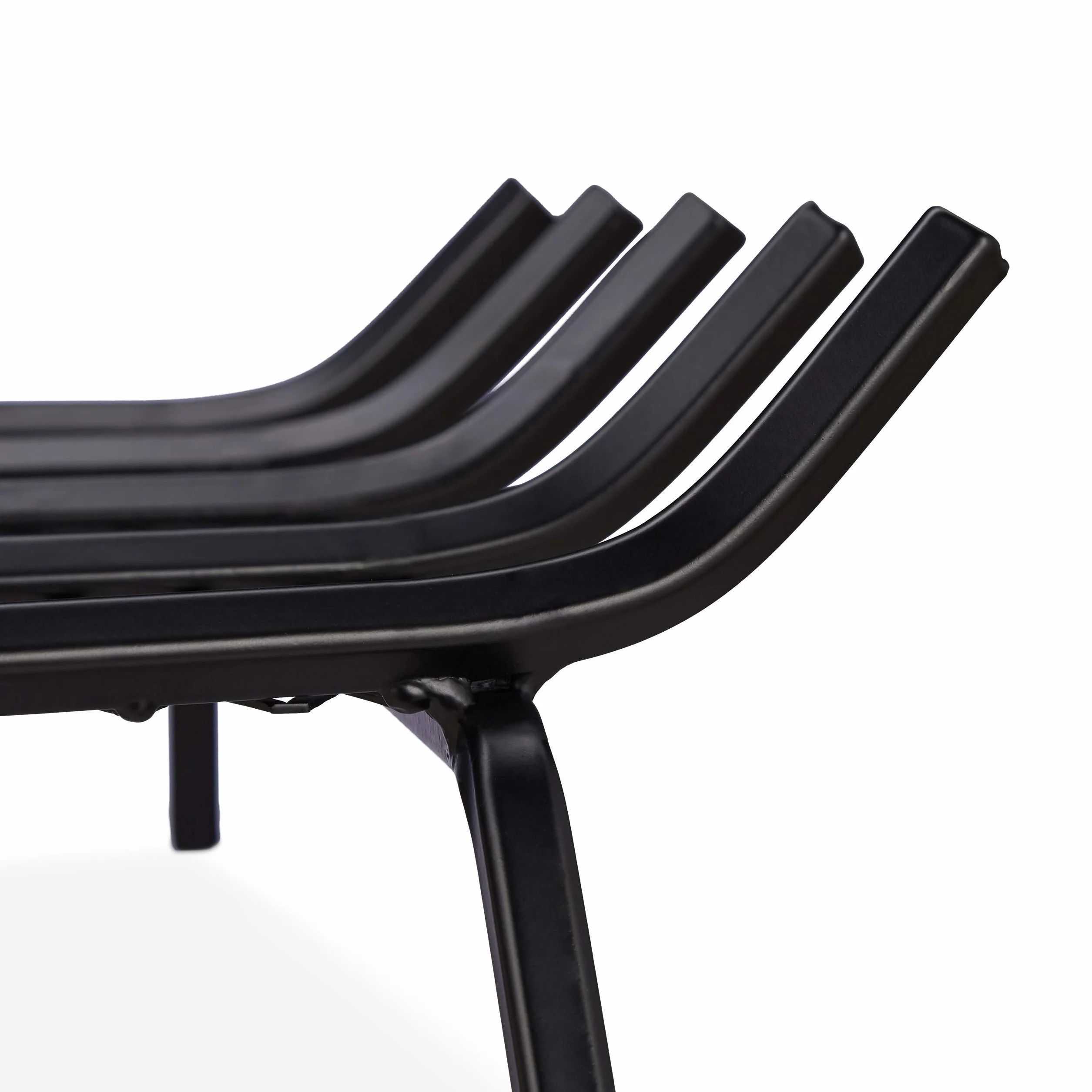 Relaxdays Brucialegna da Camino, Rettangolare, Acciaio, Caminetto con Grill, con Piedi di Appoggio, 17x69x34 cm, Nero