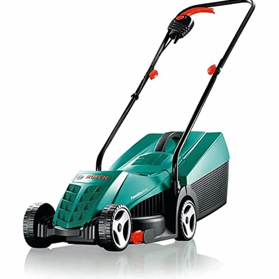 Bosch Rasaerba Arm 32, 1200 Watt, Verde Nero, 60 x 40 x 60 Cm