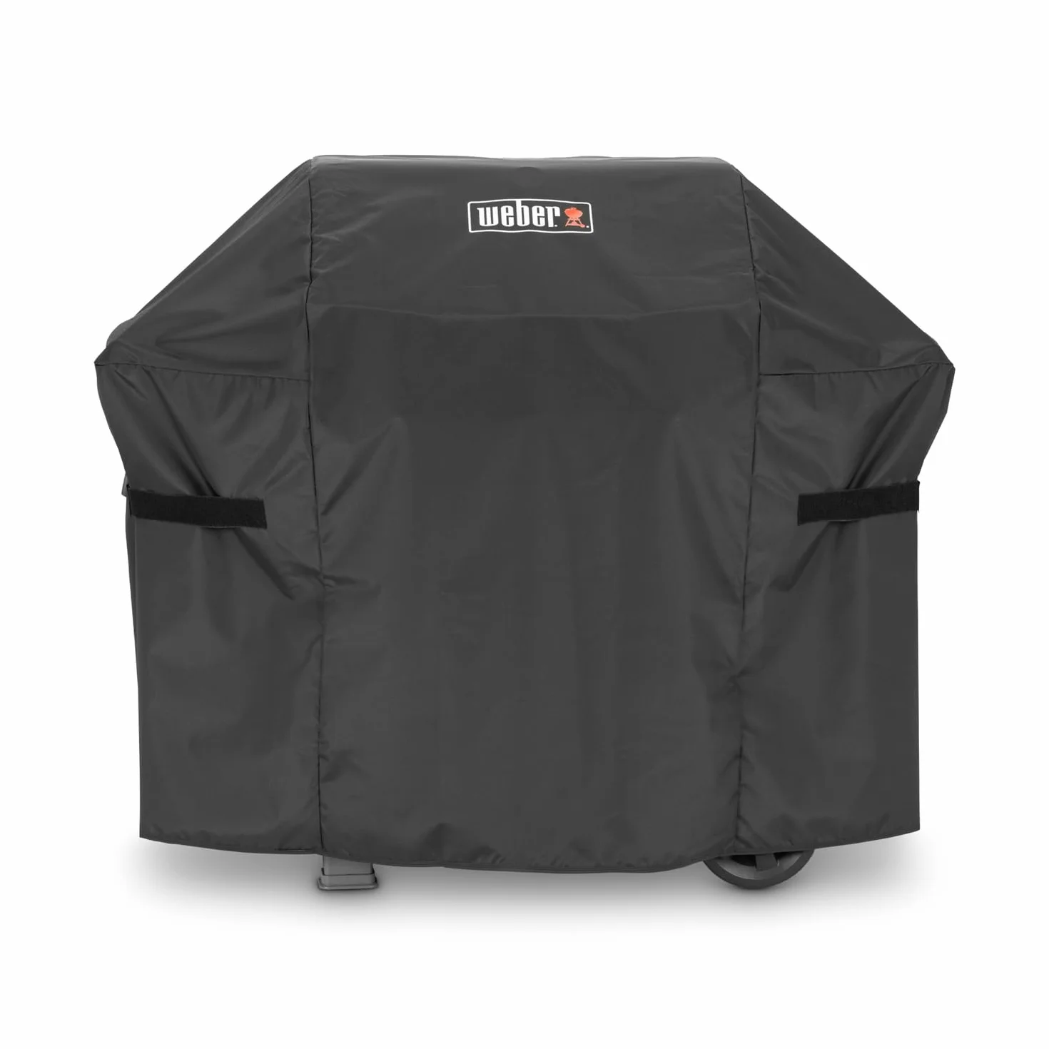 Weber Copertura per BBQ Premium per Serie Spirit & Spirit II 300, Traspirante, Resistente ai Raggi UV e all'Acqua, con Chiusura in Velcro per Fissaggio - Nero (7183)