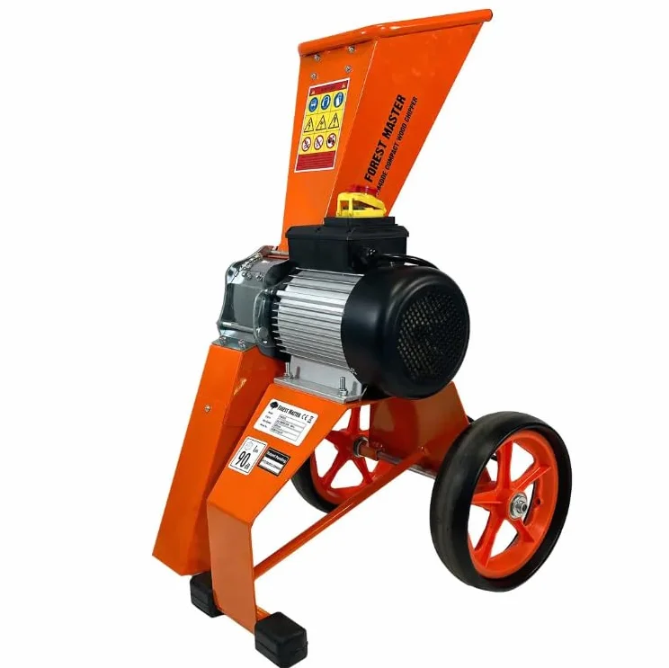 Forest Master FM4DDE-MUL Trituratore da giardino elettrico 4 CV trita rami 50 mm