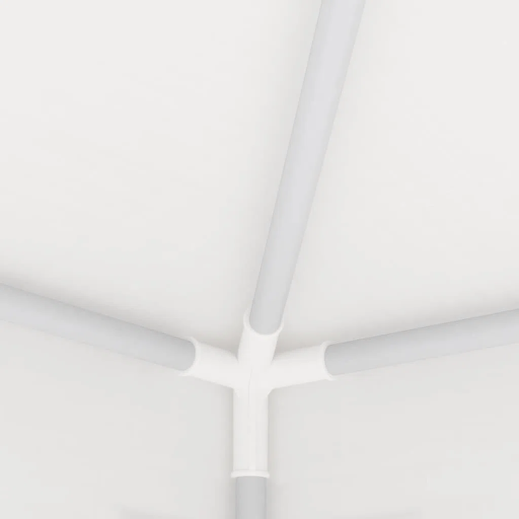 vidaXL Gazebo Professionale con Pareti Tenda per Feste Tendone Copertura Telo di Protezione Padiglione per Eventi 2x2 m Bianco 90 g/m²